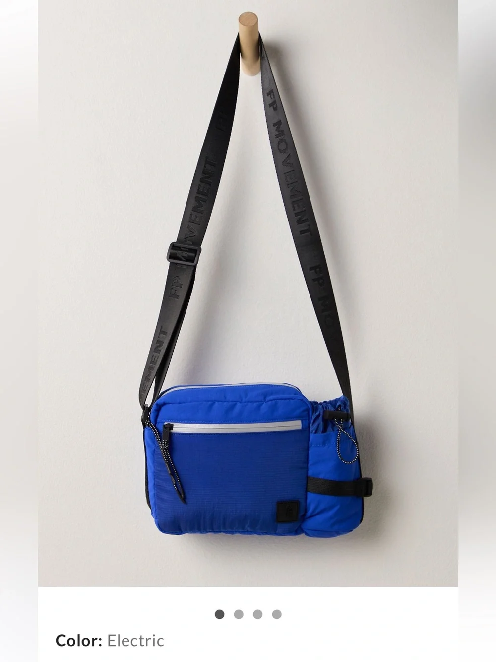 FP Movement by Free People Sidekick Crossbody Bag in Electric Blue
